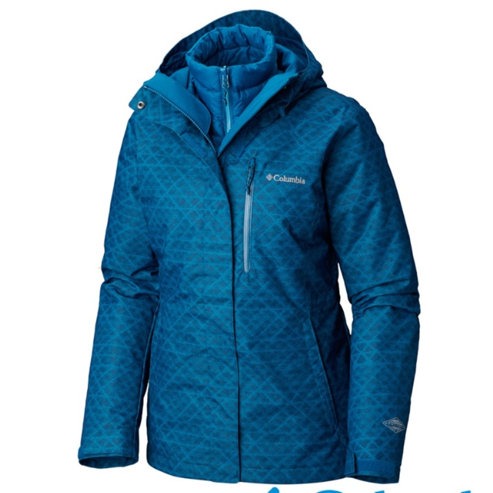 Columbia 3-in-1 Whirlibird III Interchangeable Ski / Winter Jacket